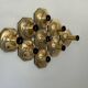 Set of 9 brass wall lights, Motoko Ishii for Staff Leuchten 1970