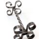 Set of 6 vintage wrought iron knife rests, France, 1970s