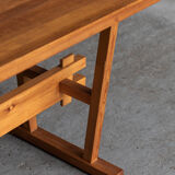 Dining set of 3 in solid oregon pine