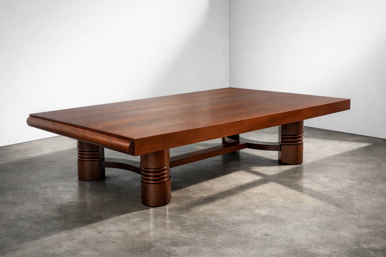 Art Deco coffee table by Charles Dudouyt, 1940.