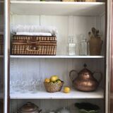 Old showcase bookcase - H216 cm