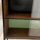 Vintage glass-fronted library Alta 1950