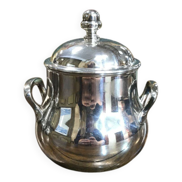 Silver-plated sugar bowl, Ercuis