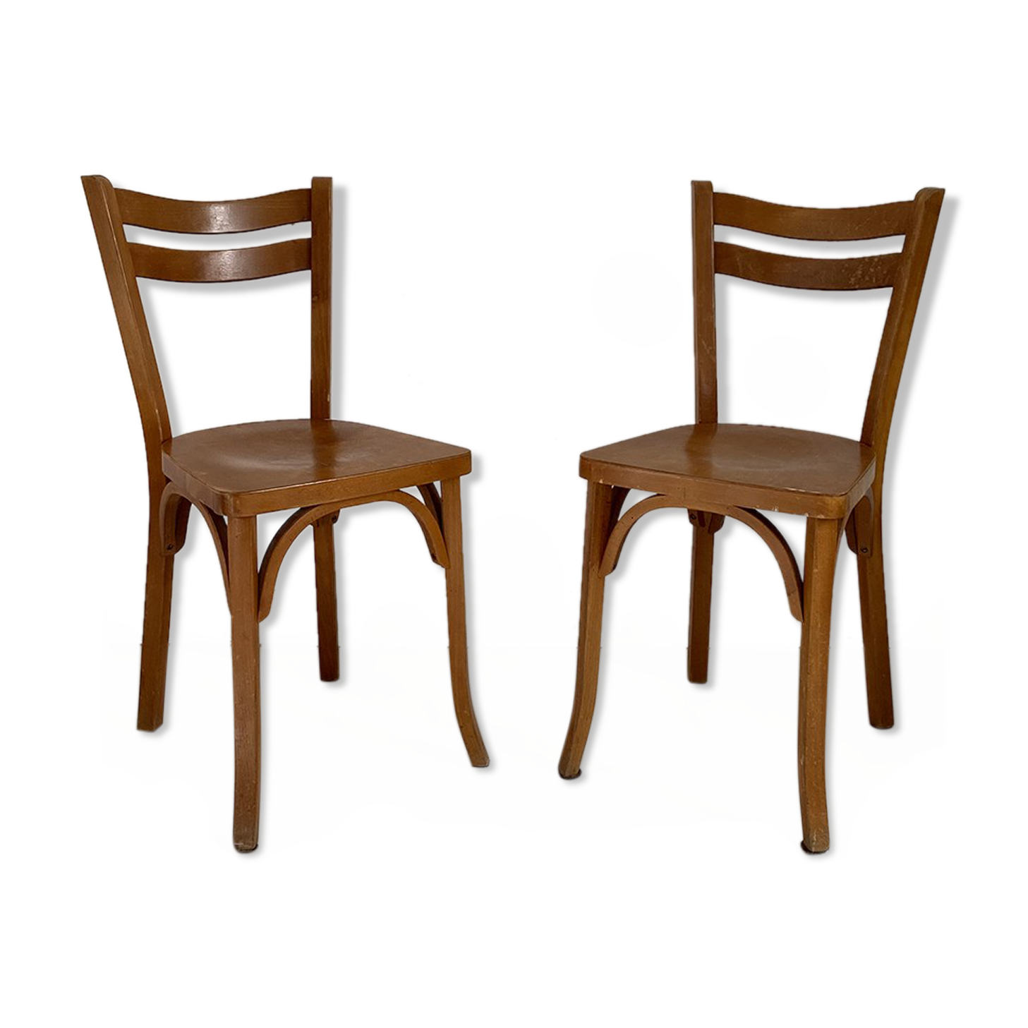 Paire de chaises bistrot Baumann