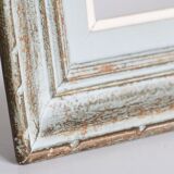 Old patinated frame