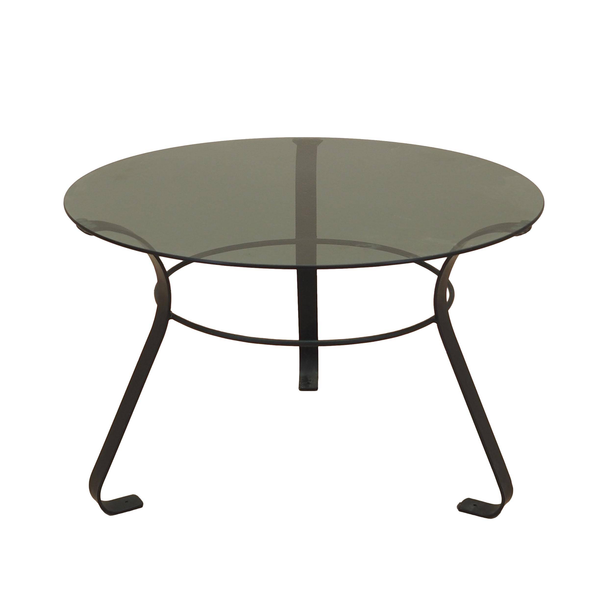 Glass coffee table, Danish design, 1970s, production: Denmark
