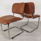 Imitation leather chairs