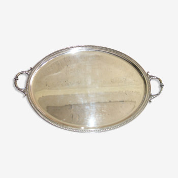 Louis XVI style silver metal TRAY