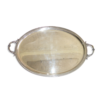 Louis XVI style silver metal TRAY