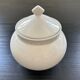 White porcelain candy box