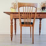 Old wooden table - two drawers