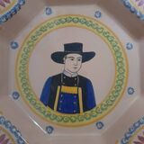 Henriot Quimper Rose serving dish