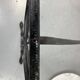 Marble and wrought iron bistro table
