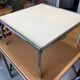 Vintage 80s chrome coffee table