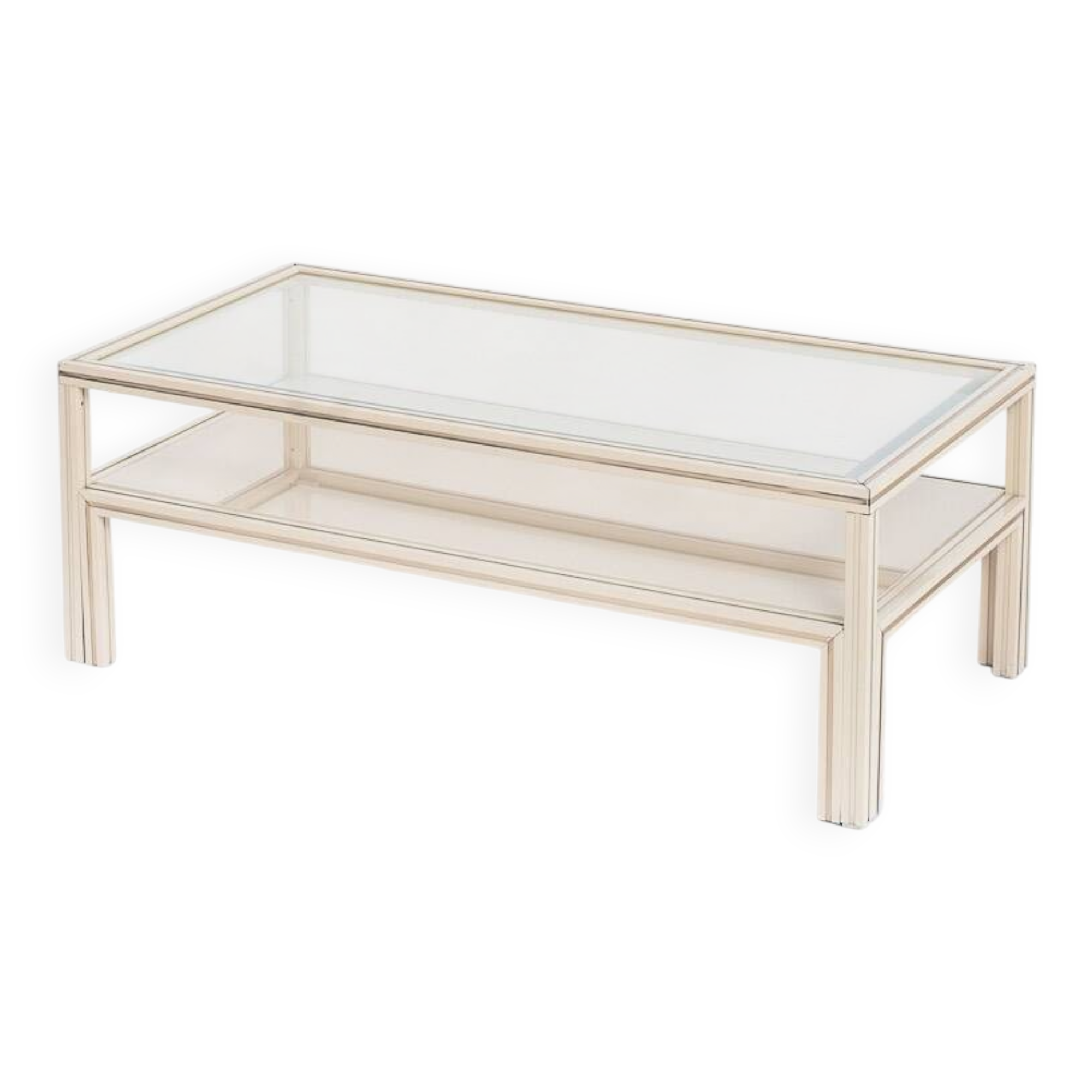 Vintage coffee table. Design and manufacture: Pierre Vandel. France, 1980s