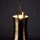 Paire de suspensions en laiton, forme sablier, 1960