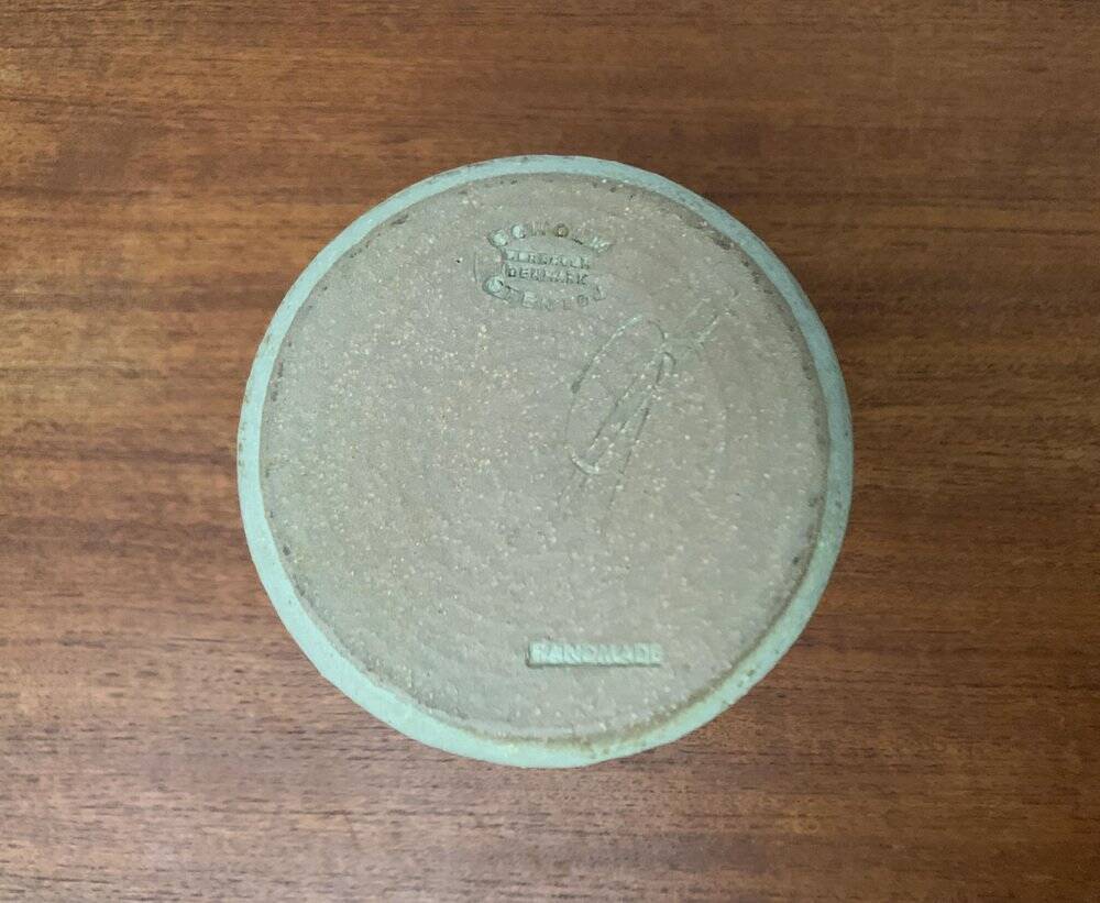 Minimalist vase from the Danish studio Søholm, mid-century, 1960s.