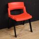 Paire de chaises rouges City par Lucci & Orlandini pour Lamm