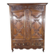 Louis XV carved oak wardrobe