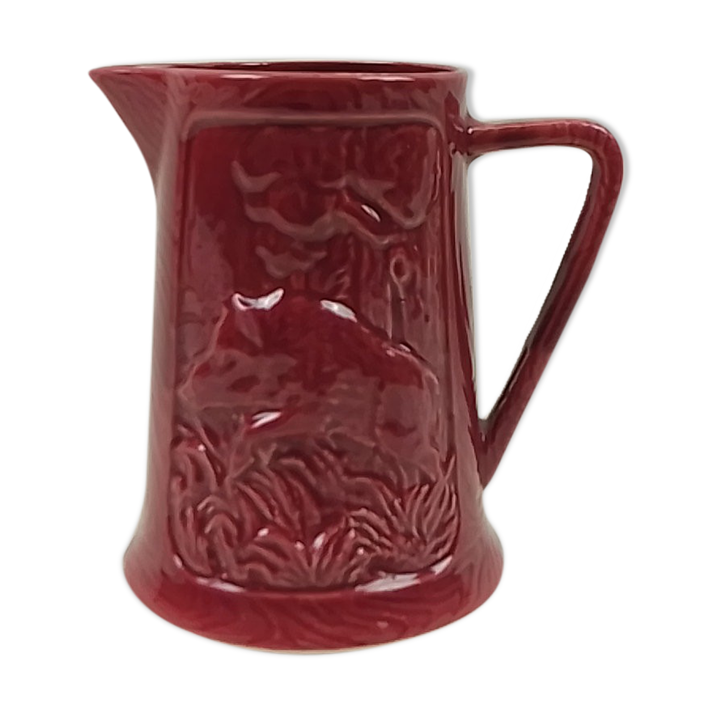 Ceramic jug decodes wild boar 17cm