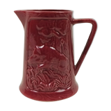 Ceramic jug decodes wild boar 17cm