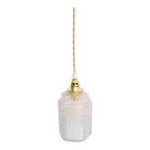 Art Deco style portable hanging lamp