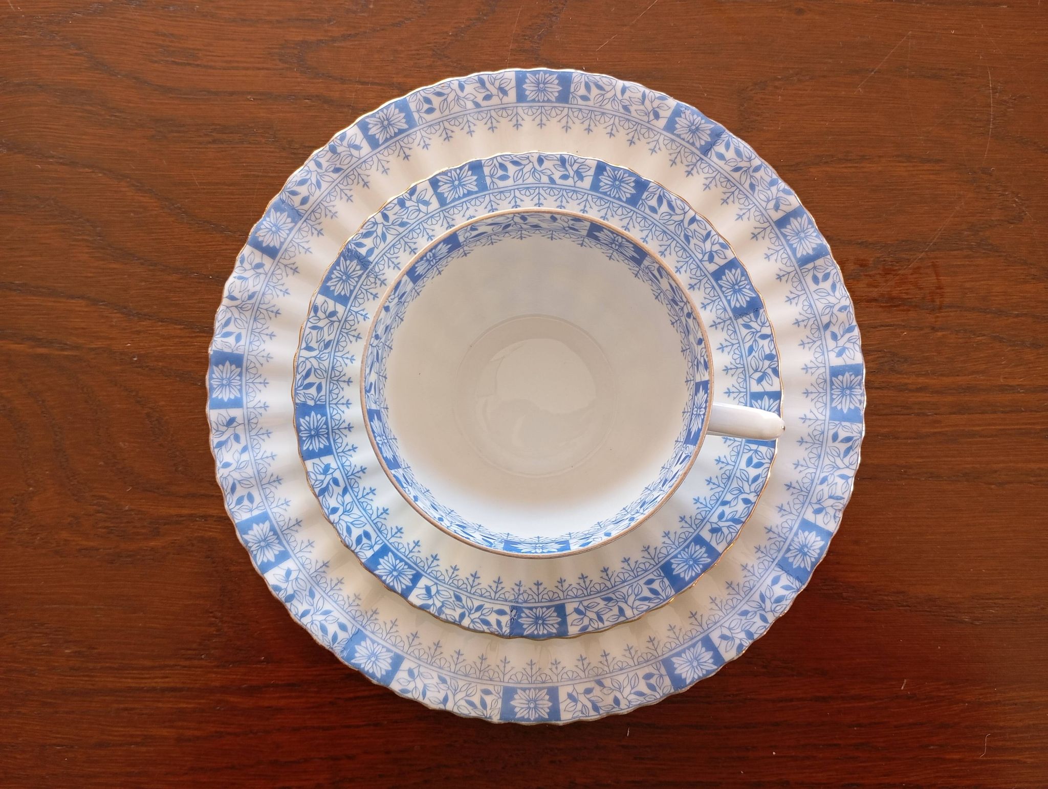 Trios 'China Blau' Seltmann Weiden (Bavaria)