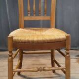 Chaise paillee