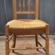 Chaise paillee