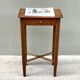 Bedside table of the 30s art deco solid wood.