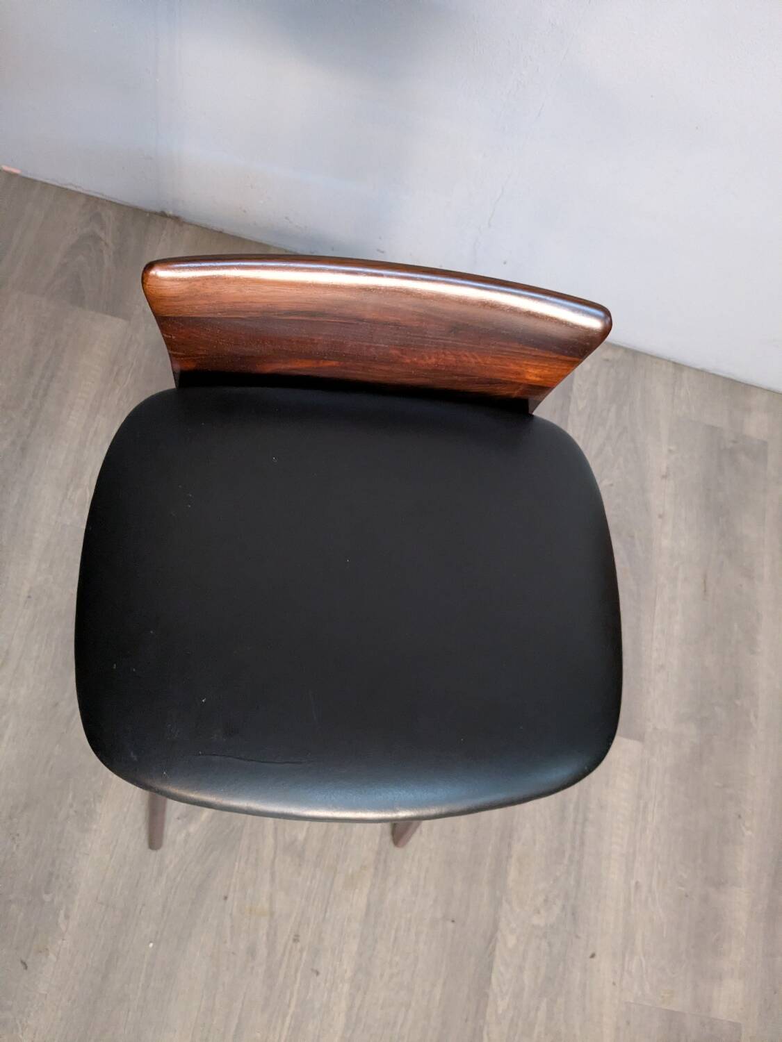 Rosewood stool Éric Buck 1960
