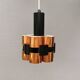 A pendant lamp, designed by Danish Werner Schou 1960-70s.