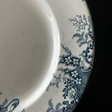 13 flat plates Terre de Fer Louis Graves