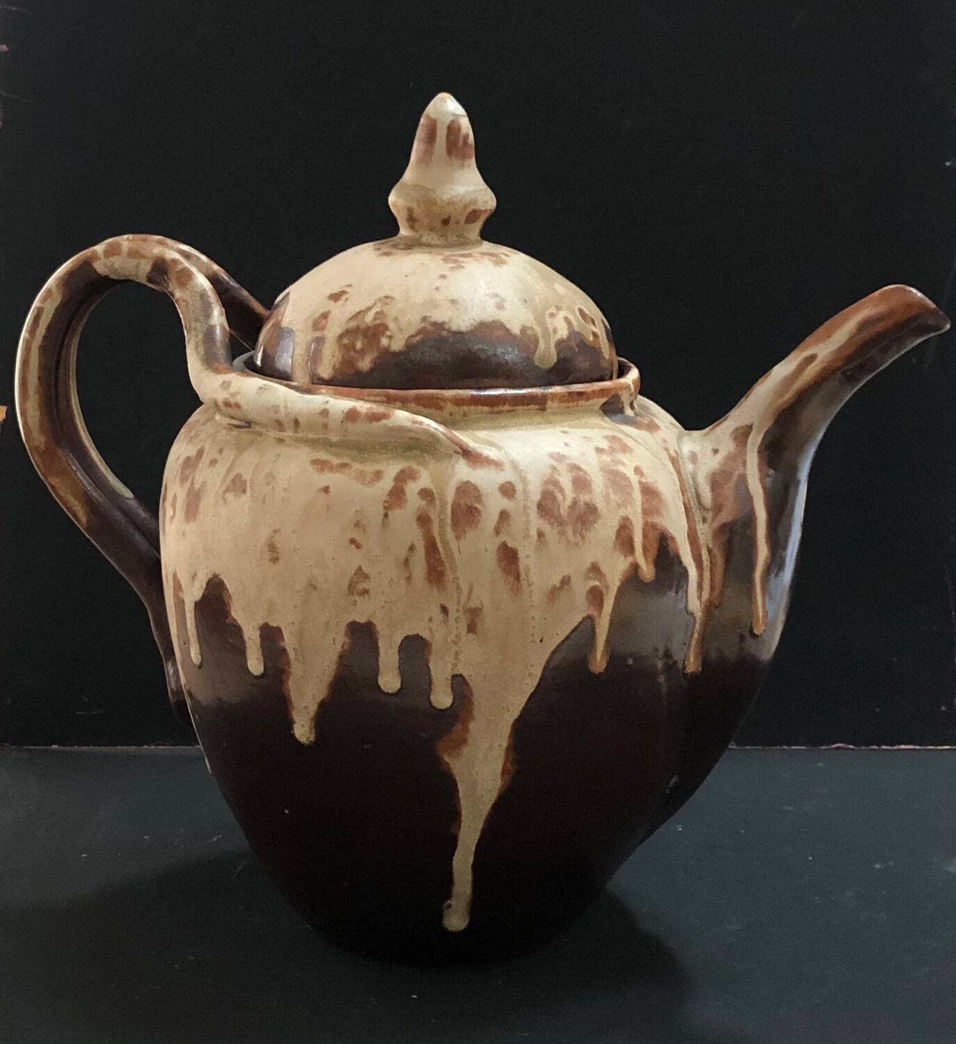 Stoneware teapot by Marcellus Aubry