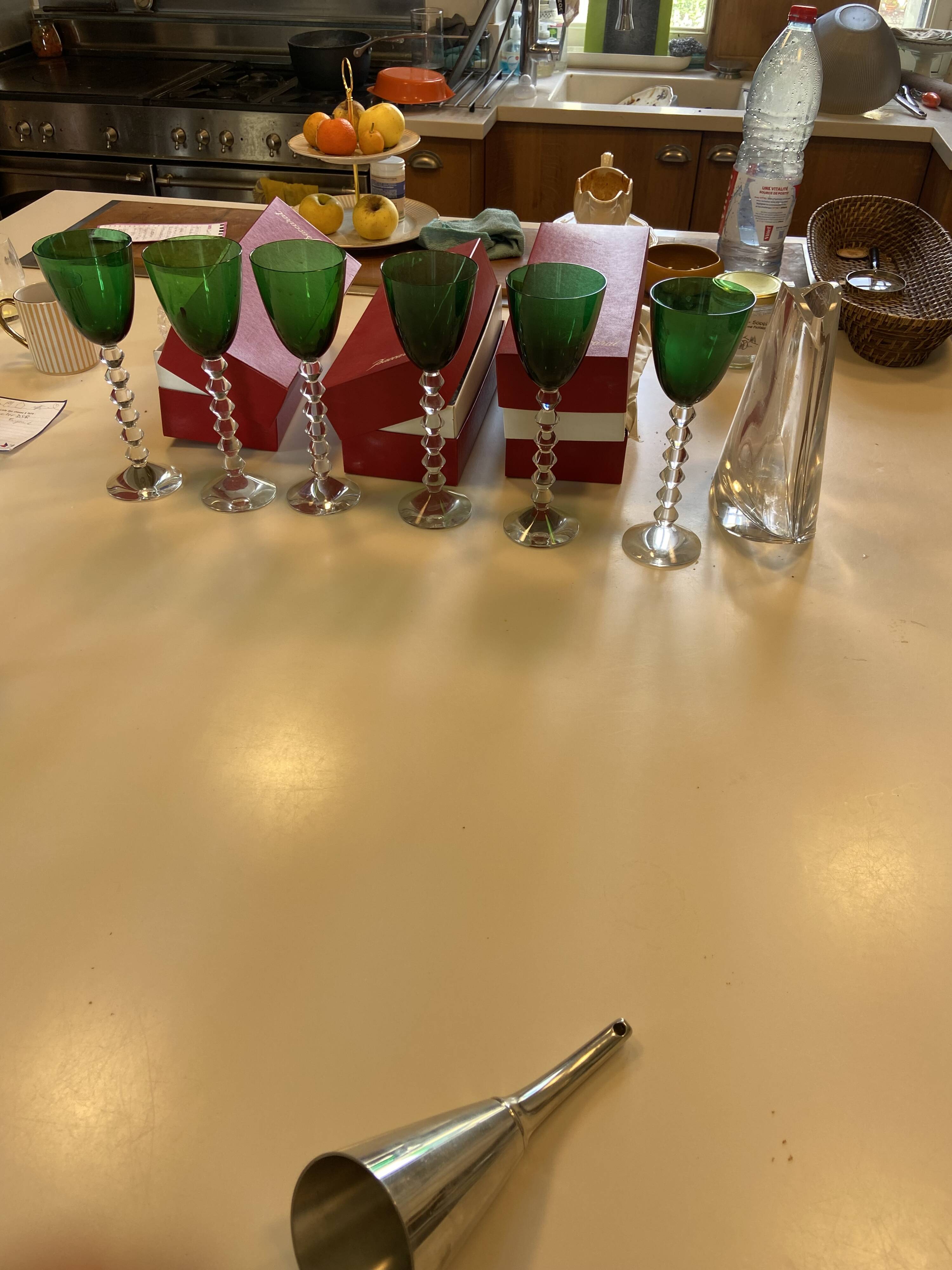 Baccarat collection Vega Rhine wine glasses