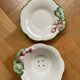 Fg Radish Barbotine Drainer Bowl