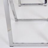 Mid-Century Chrome Trestles Desk, 1970s