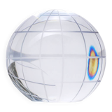 Vintage Decorative Glass Sphere, 1970s