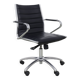 Chrome office chair by Sitland Italy, 2000s