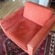 Wind armchair in caramel/brown velvet