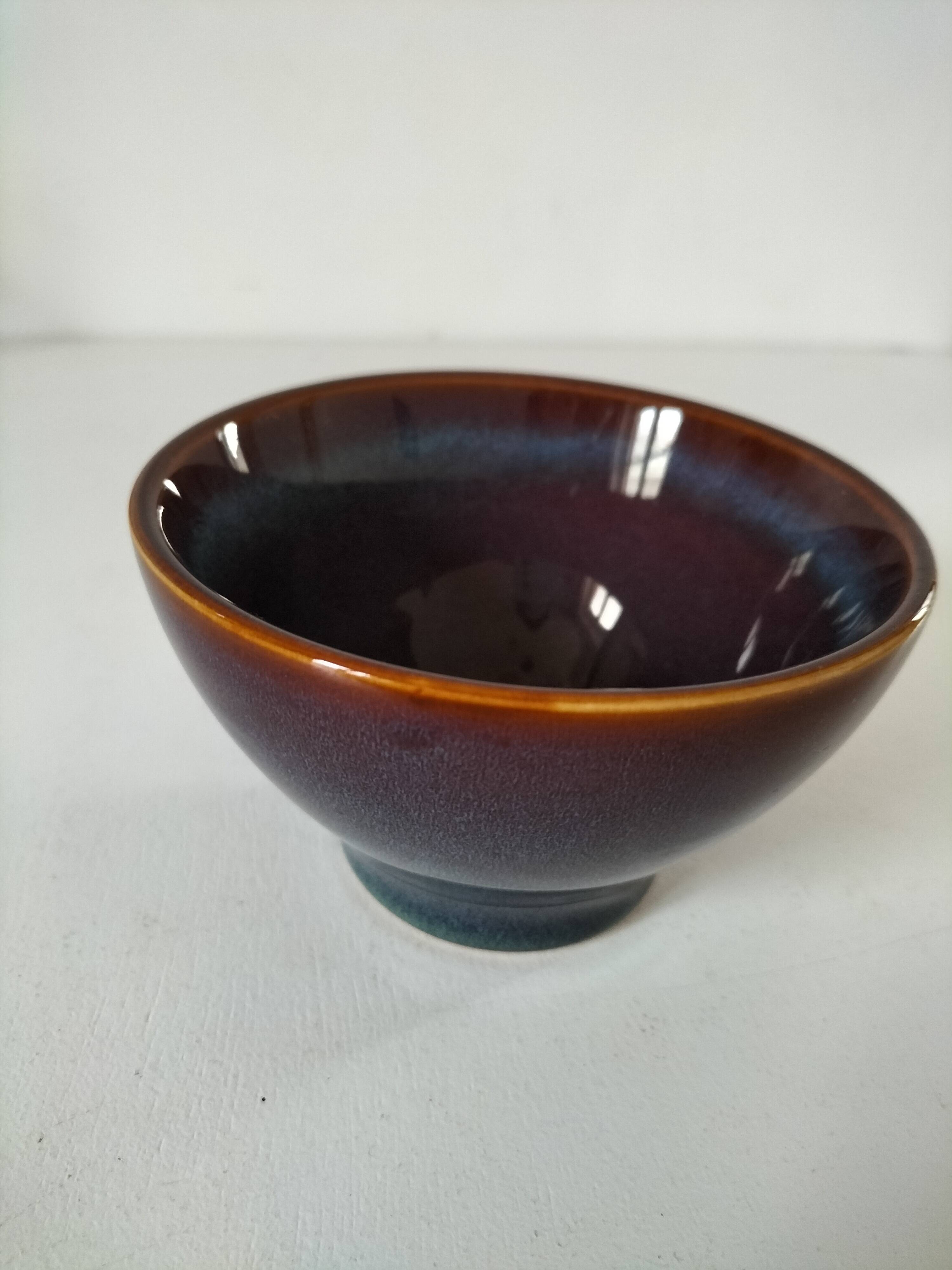 Speckled stoneware cup