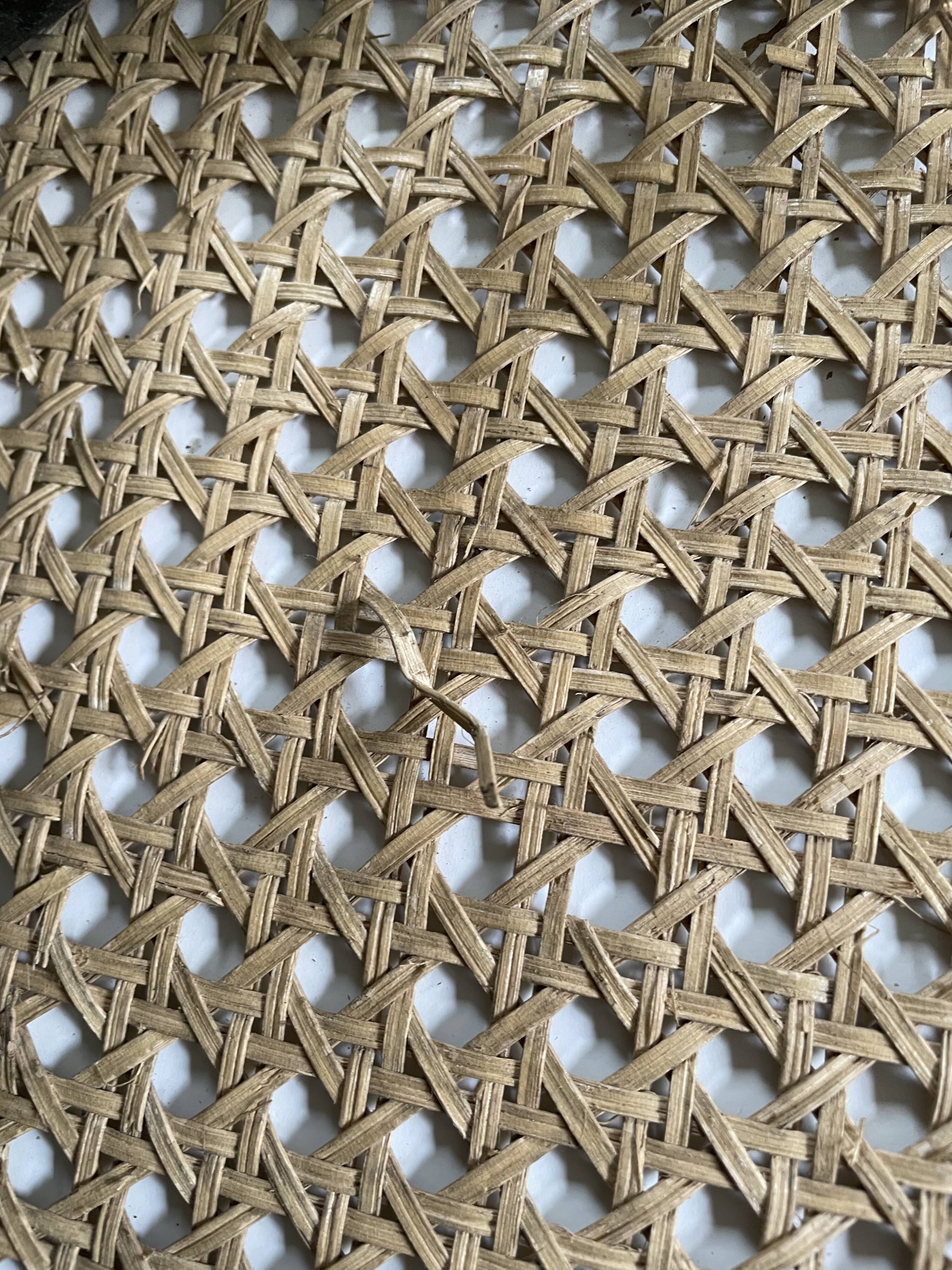 Vintage caned bar stools