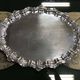 Large English silver plated tray from the 1930s