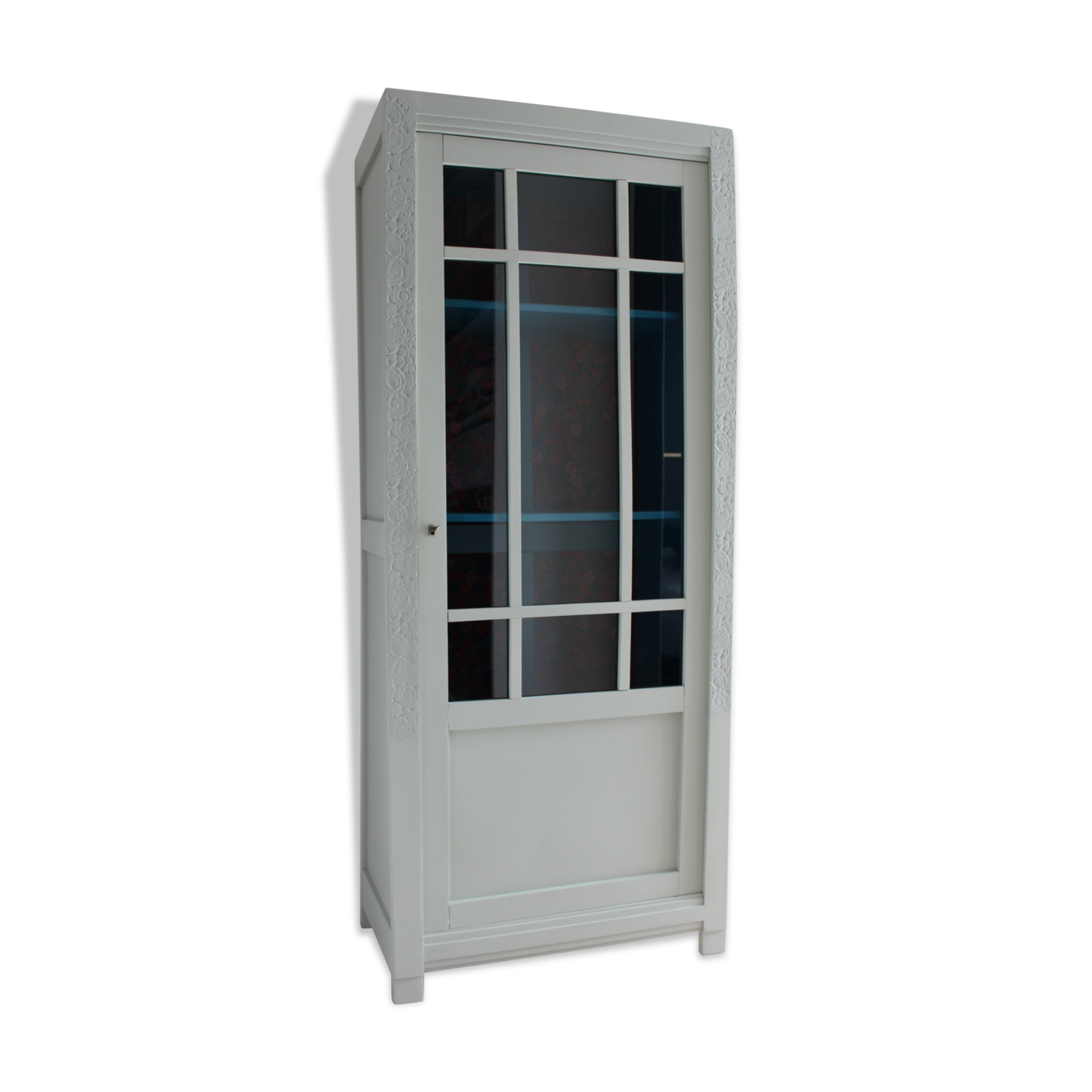 Armoire parisienne vitrée