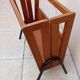 Coffre a jouets bois scoubidou vintage