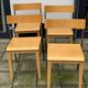 4x Ikea Nordisk Chairs by Tina Christensen