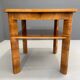 Table basse Art Déco à deux niveaux en chêne massif, années 1930
