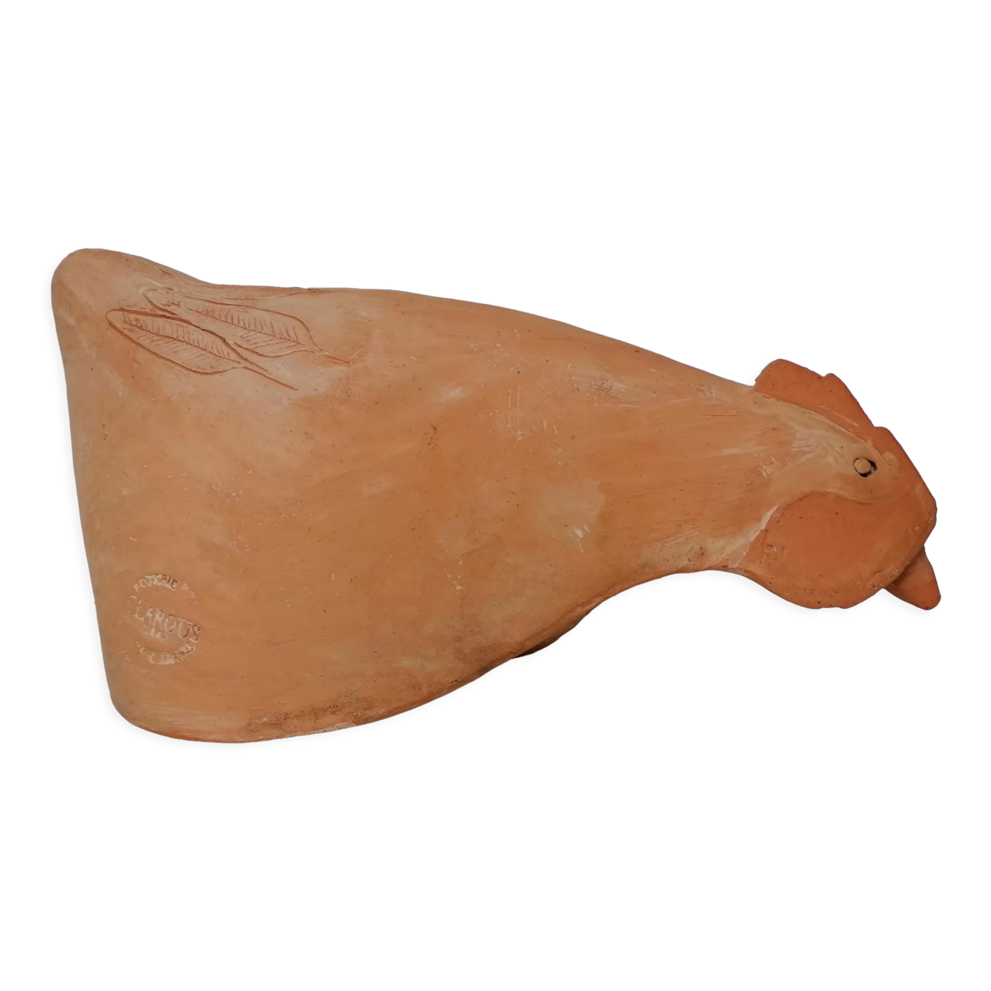 Hen pottery Clarous terracotta