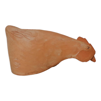 Hen pottery Clarous terracotta