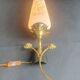 Pair of Art Deco wall sconces from the 1960s.